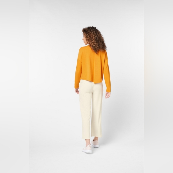 Free FWD Women's Cropped Wide Leg Pant - Egret - Picture 2 of 5